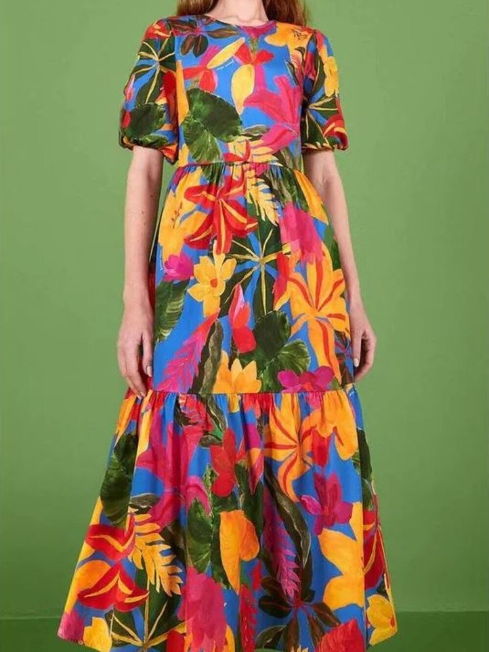 FARM Rio Tropical Floral Marias sz L NWOT